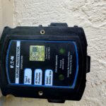 Surge protector installed on ac disconnect